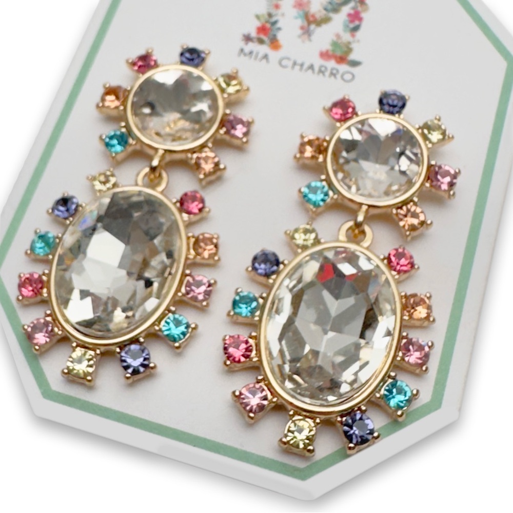 Mia Charro pierced earrings